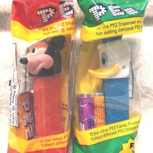 Vintage Mickey & Donald Pez Dispensers