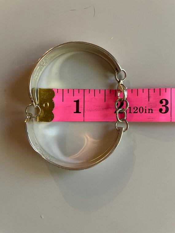 Silver Plated Silverware/Flatware Spoon Bracelet - image 8
