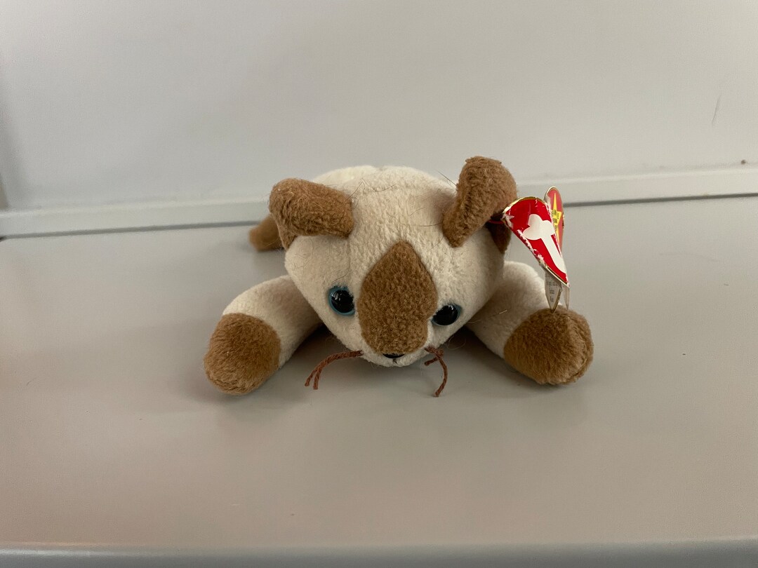 TY Beanie Baby snip the Siamese Cat - Etsy