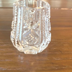 Vintage Glass Pear Shaped Toothpick Holder