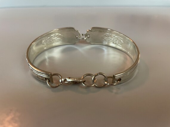 Silver Plated Silverware/Flatware Spoon Bracelet - image 5