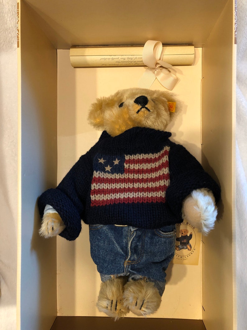 ralph lauren steiff bear