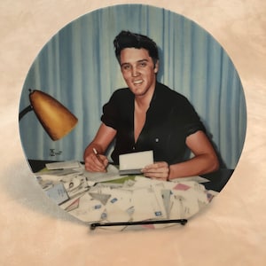 Elvis “Letters from Fans” Plate