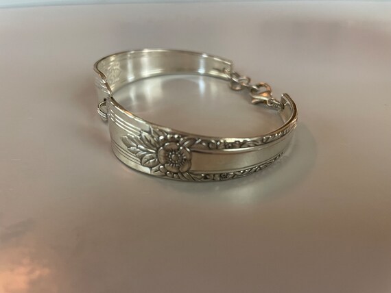 Silver Plated Silverware/Flatware Spoon Bracelet - image 3