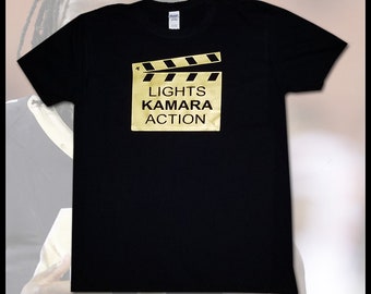 LIGHTS KAMARA ACTION (Alvin Kamara) Black Tees