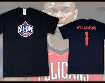 Zion Williamson 'ZION' Black Unisex Tees