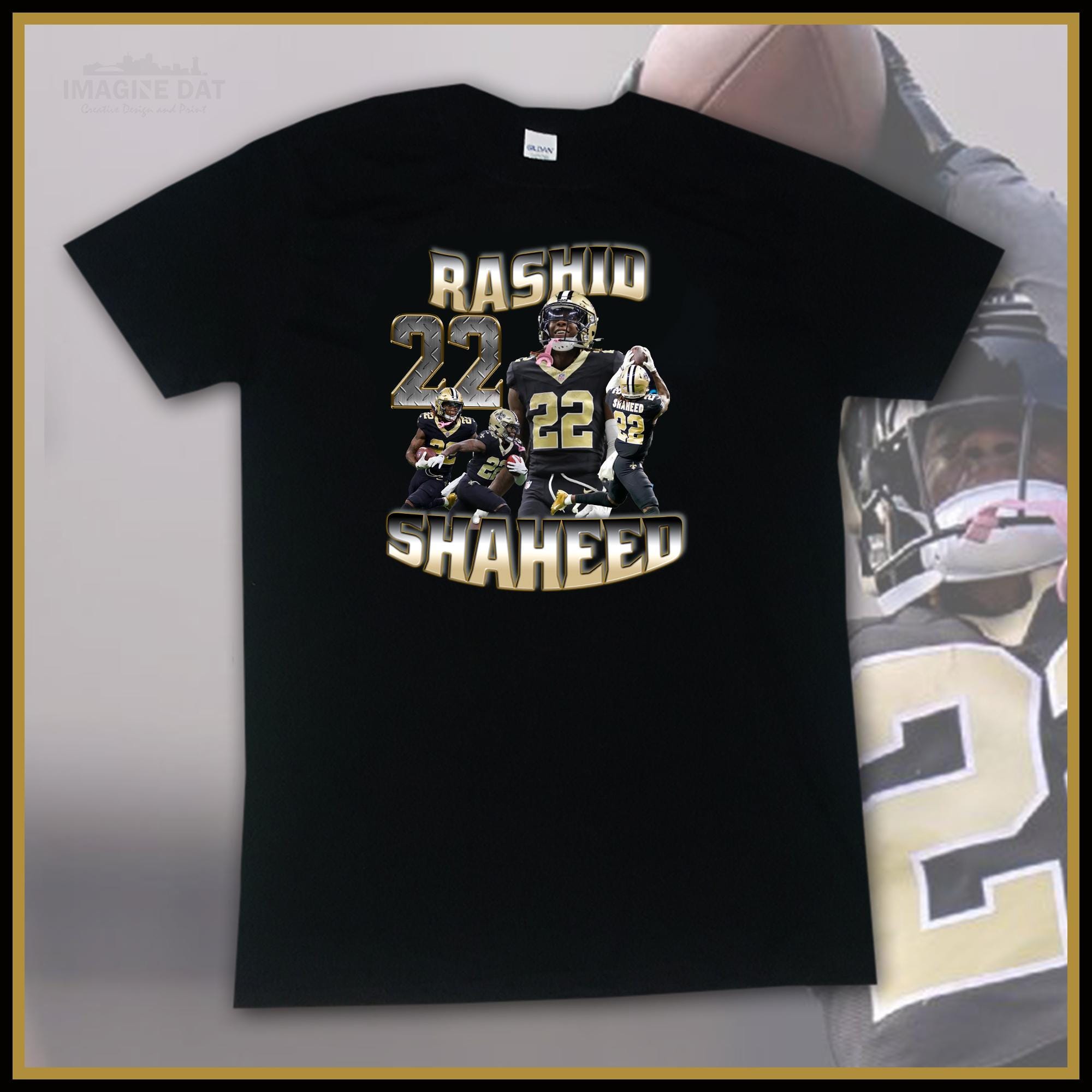 Raheed U Raheed Shaheed 'DTF #22' Black Tee (unisex) - Etsy
