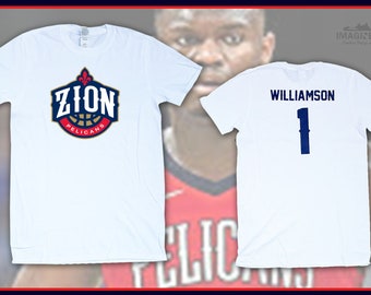 Zion Williamson 'ZION' White Unisex Tees