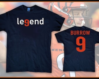 Joe Burrow 'LE9END' Unisex Tee (Bengals)