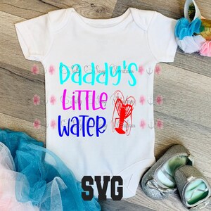 Daddy&#39;s Little Water Bug SVG