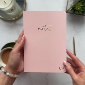 Icon Softcover Notebook - Dark Pink - Personalised
