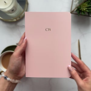 Softcover Notebook - Dark Pink - Personalised