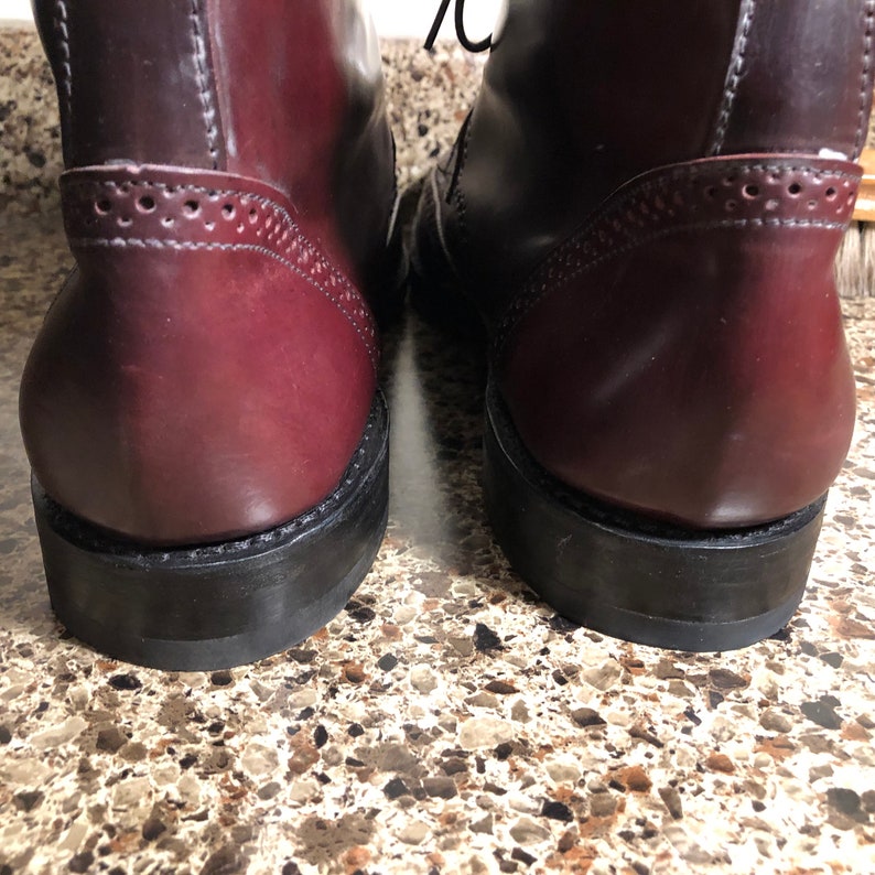 Allen Edmonds Shell Cordovan Dalton Boots, US Size 14E. image 7