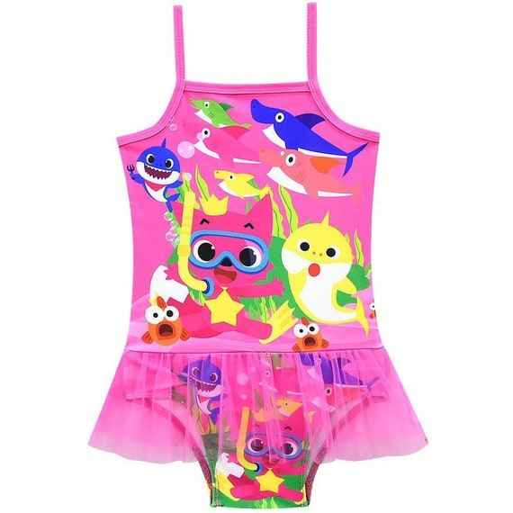 baby shark swimsuit girl