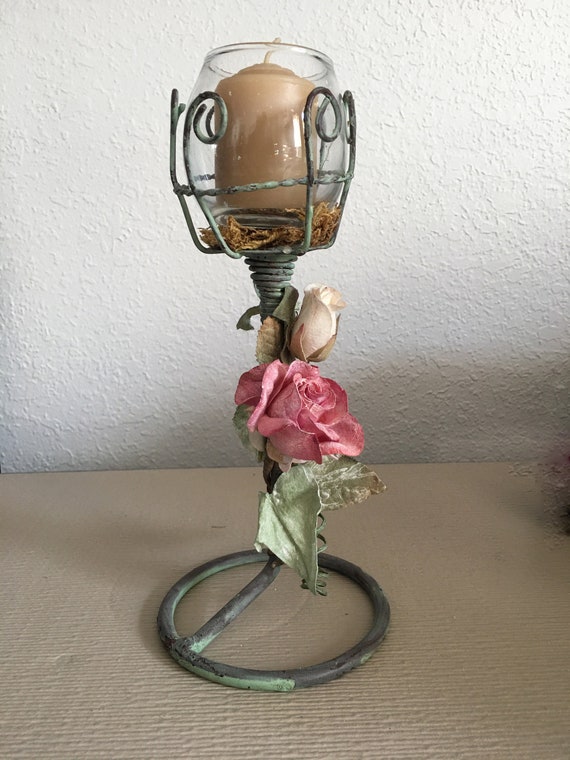 Unique Metal Candle Holder