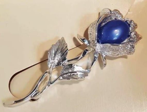 Emmons Bluebell Brooch with Original Box - Signed NIB