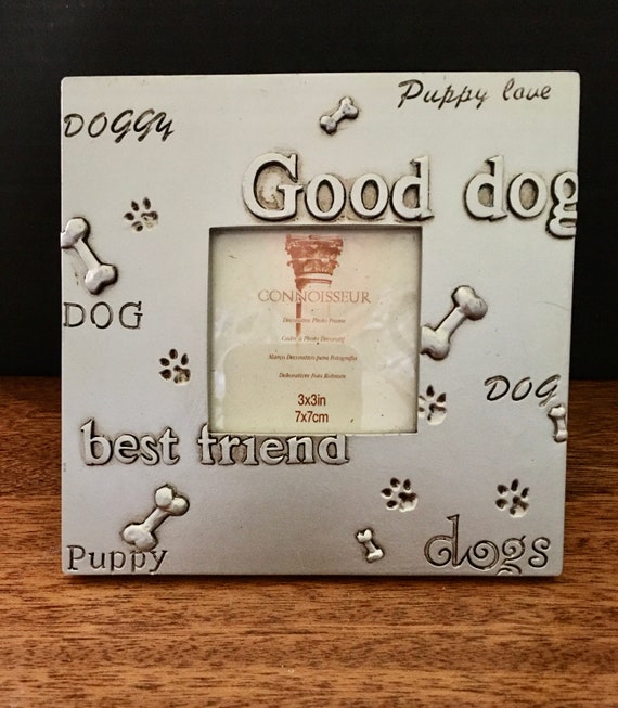 Connoisseur Good Dog Picture Desk Top Frame  LH