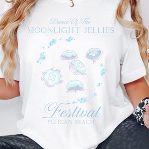 Pelican Town Jersey-T-Shirt - Frauen Stardew Valley gemütlich Spiel Shirt