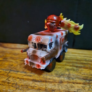 Twisted Metal Dark Tooth 2 inch resin model air brushed