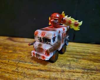 Twisted Metal Dark Tooth 2 inch resin model air brushed