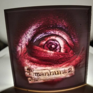 Manhunt 2 color lithophane nightlight handmade