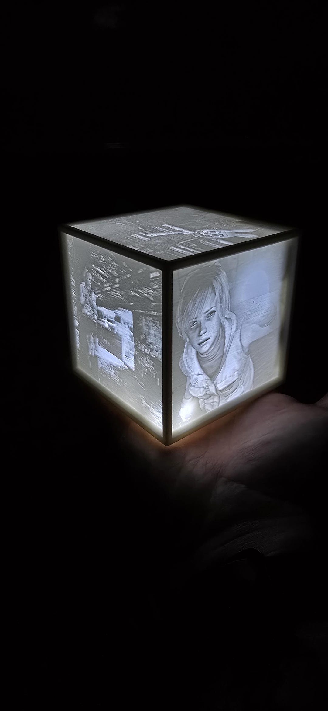 Silent Hill 3 Music Lithophane Photo Light Box  Unleash the Haunting Beauty