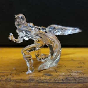 Raziel Legacy of Kain Handmade mini model clear crystal & crystal green