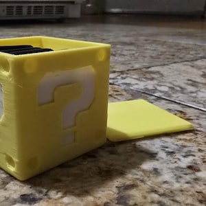 Mario Coin Block 6 Switch & 6 Micro SD Spielkartenhalter