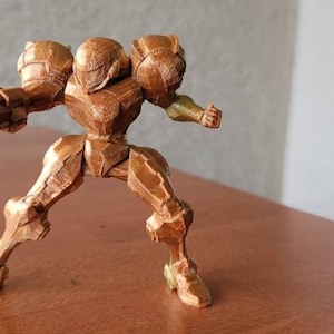 Modello fatto a mano di Metroid Samus (il colore varia)