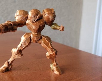 Metroid Samus handmade model (color varies)