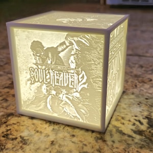 Blood Omen Soul Reaver lithophane nightlight box handmade