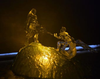 Raziel vs Kain models with flickering tea light