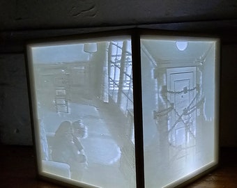 Silent Hill 1, 2, 3, 4 Nachtlicht Lithophon Box
