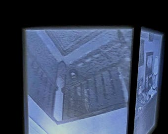 Silent Hills PT horror themed lithophane box nightlight