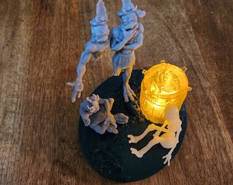 Oddworld Abe's Exoddus Three Weirdos Ghosts model light