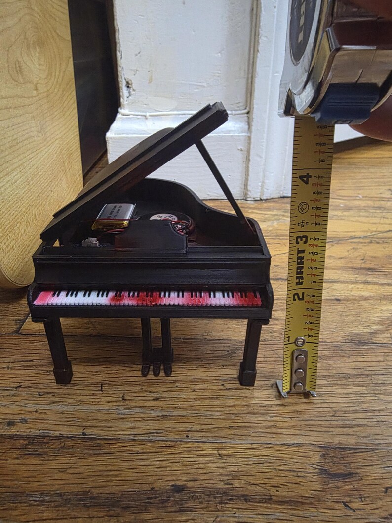 Silent Hill Music Box: Piano Theme, Rechargeable, 3D Printed image 5
