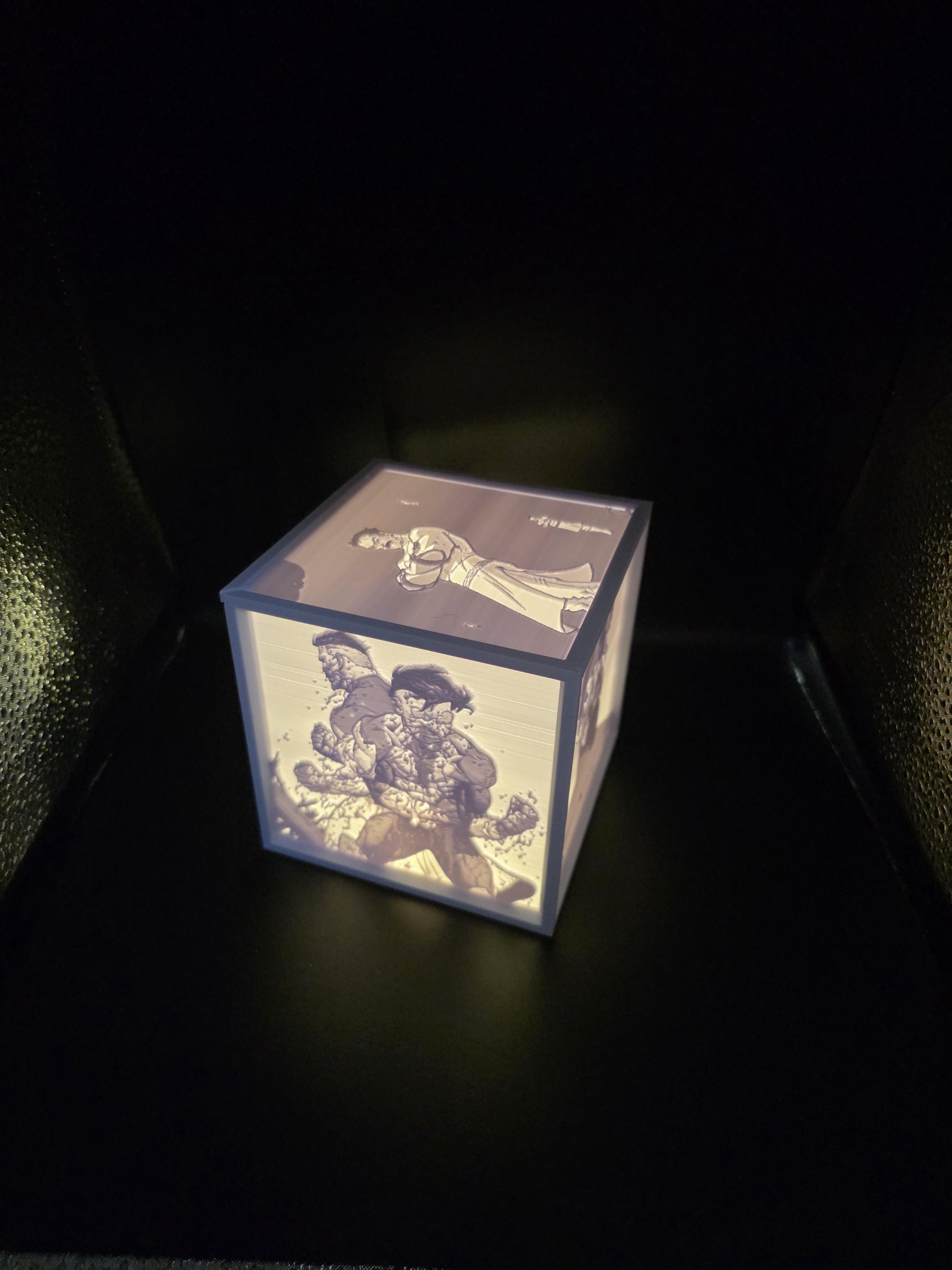 Invincible Lamp Invincible Lithophane Lamp – Omni Man, Mark Grayson Fan Art Decor - Etsy