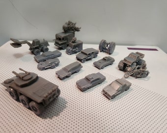 Twisted Metal Mini Car collection handmade
