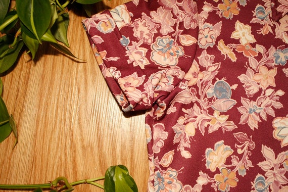 Floral 1960s vintage Blouse - image 5