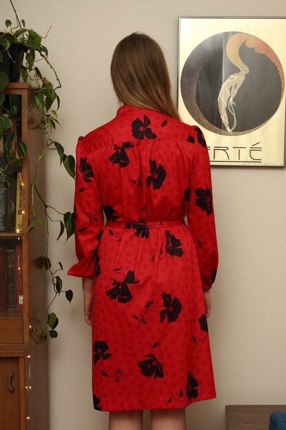 Vintage Red 1960s Dress - image 2