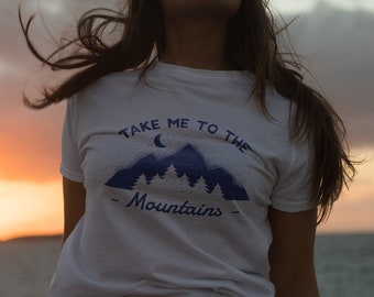 Mountain Shirt / Camping Shirt / Hiking Shirt / T-Shirt / Tee