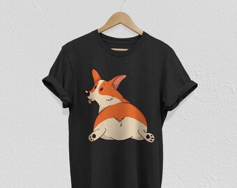 Camiseta de Corgi / Camiseta tipo camiseta / Regalos de Corgi / Camiseta linda con perro