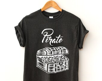 Pirate Shirt, Disney Shirt, Birthday Shirt, Treasure Chest Shirt