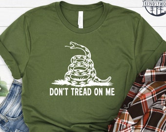 Snake T Shirt, Dont Tread On Me Shirt Womens, Rattle Snake Shirt