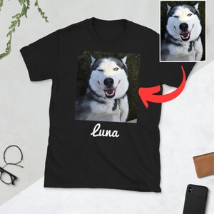 Custome Dog Shirt / Personalized Dog Shirt / Dog Lover Gift / Dog Mom Shirt / Personalized Dog Gift T-Shirt / / Custom Shirts