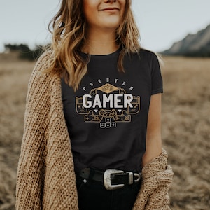 Forever Gamer Shirt / Gaming Shirt / Gamer Gifts / Video Game Party Tee / T-Shirt