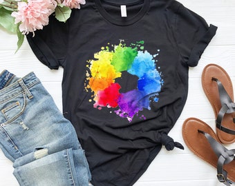 Art Lover Gifts for women Gift for Artist Friend Artsy Skirts Artistic Womens Clothing Artist Gifts for Women Art Skirt Artist Clothes