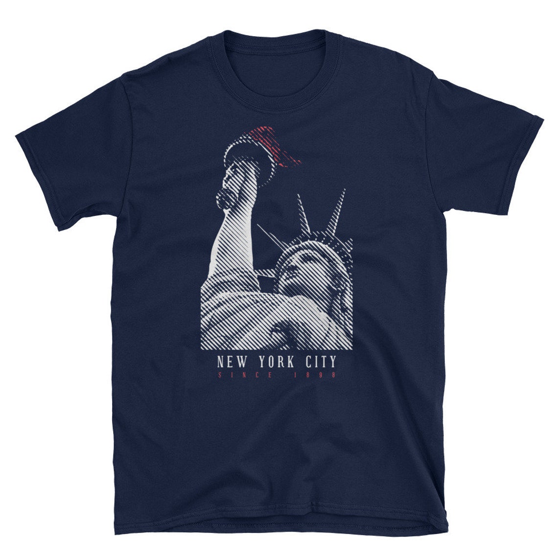 New York City Shirt / Statue of Liberty Shirt / Gift / T-shirt - Etsy