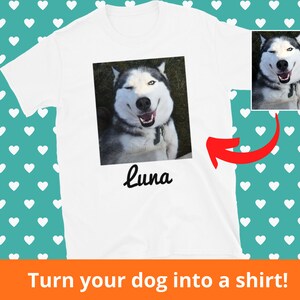 Custome Dog Shirt / Personalized Dog Shirt / Dog Lover Gift / Dog Mom Shirt / Personalized Dog Gift T-Shirt / Custom Shirts