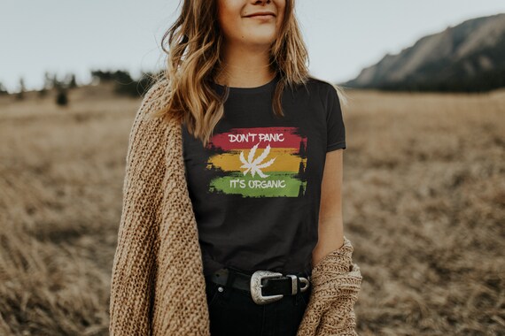 Weed shirt / marijuana shirt / cannabis / stoner t-shirt / no panic shirt